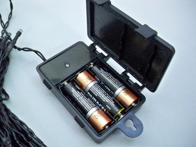 LED Outdoor Waterproof Battery 8 Multi-Function String Lights with Timer