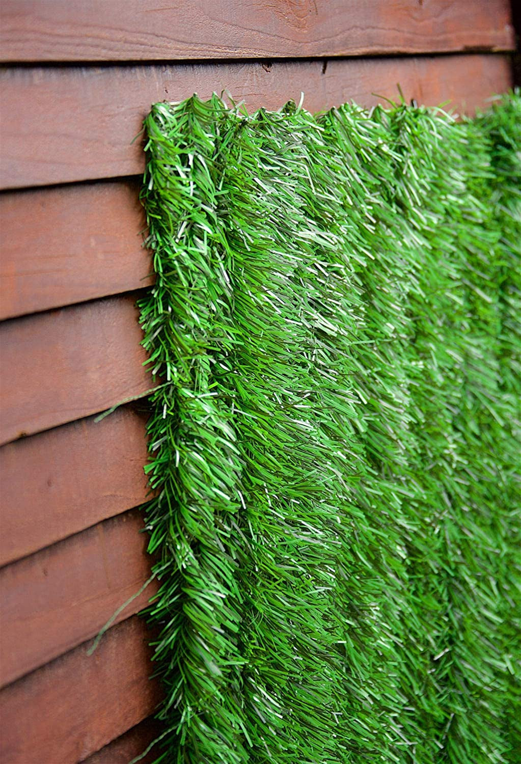 Best Artificial Conifer Leaf Screening Hedging Wall Garden Fence Landscaping