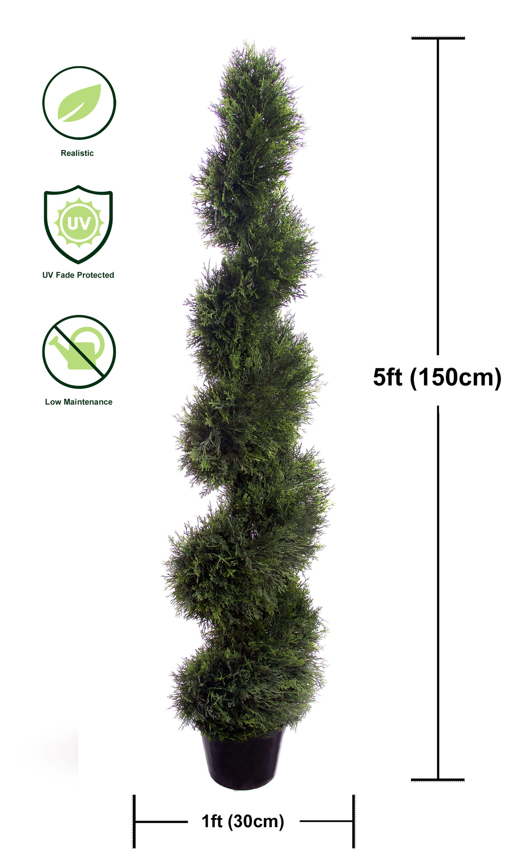 Best Artificial Cedar Spiral Topiary Tree