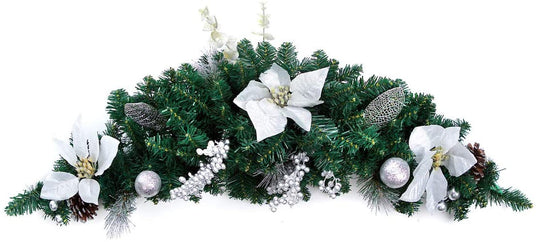 Best Artificial 3ft Decorated Christmas Swag Arch