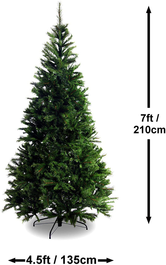 Best Artificial Colorado Pine Hinged Indoor Christmas Tree
