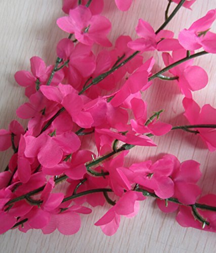 Best Artificial 80cm Silk Trailing Vine Flower Plant Wedding Garland Ivy