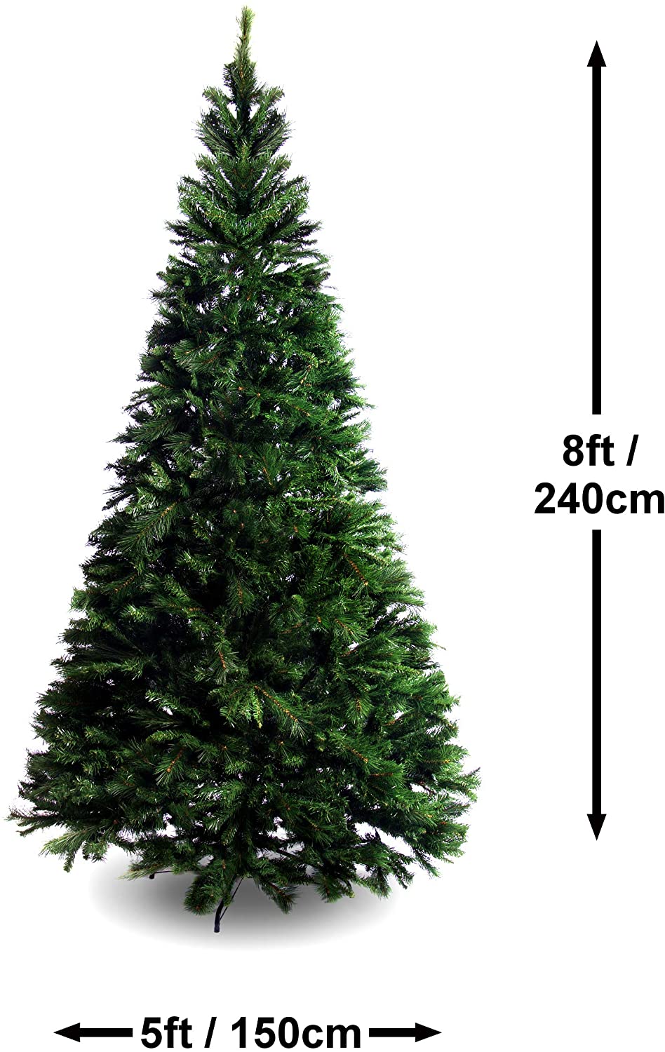 Best Artificial Colorado Pine Hinged Indoor Christmas Tree