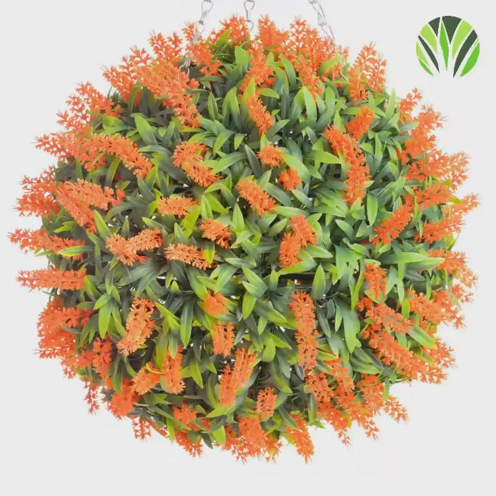 Best Artificial Blue Lush Lavender Flower Ball