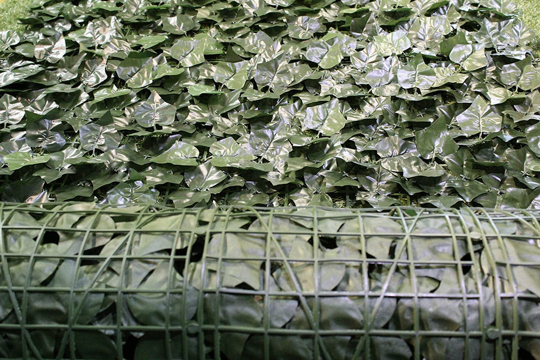 Best Artificial 3m wide English Ivy Leaf Screening