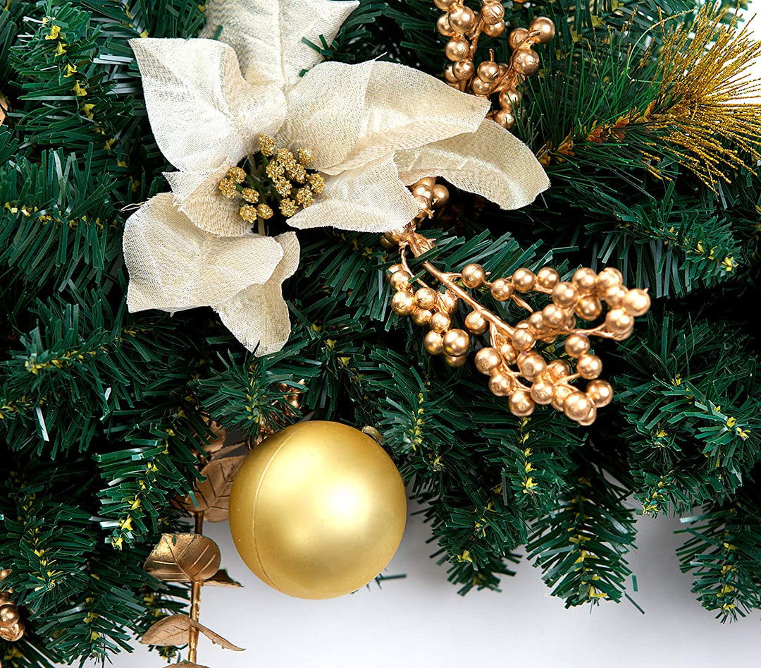 Best Artificial 3ft Decorated Christmas Swag Arch