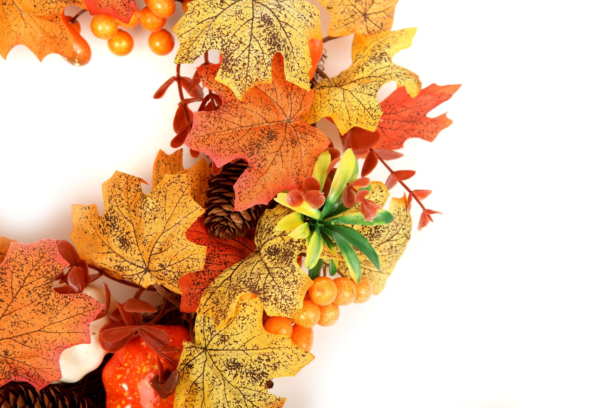 50cm Autumn Winter Halloween Wreath