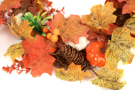 50cm Autumn Winter Halloween Wreath