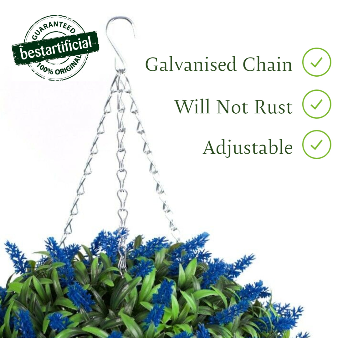 Best Artificial Blue Lush Lavender Flower Ball