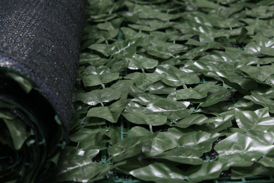 Best Artificial 3m x 1m English Ivy Leaf Screening with Net Privacy Backing