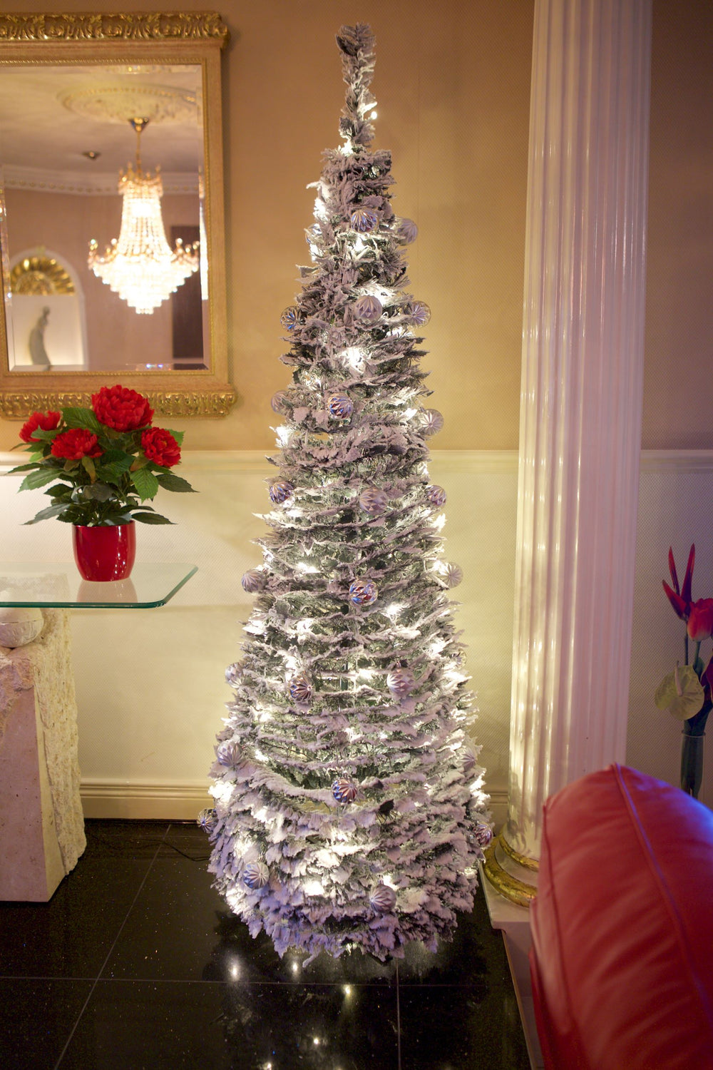 Best Artificial Mains Powered Pop-up 6ft Pre-Decorated Pre-Lit Christmas Trees