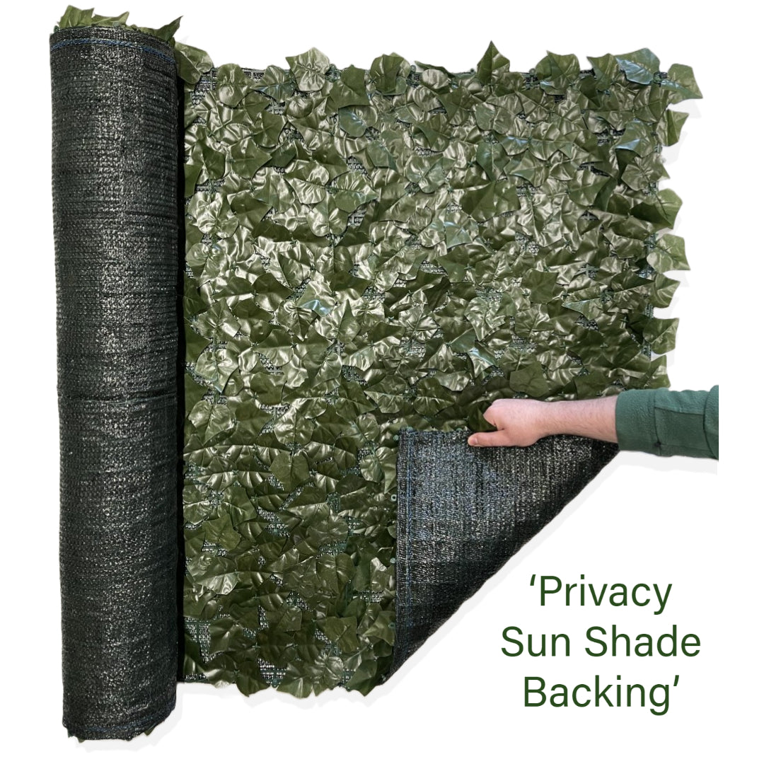 Computer Privacy Leaf Best Artificial English Ivy Leaf Screening 3m x 1m Privacy Hedging