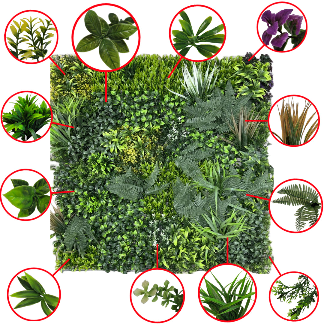 100cm x 100cm Living Wall Outdoor Indoor Mat - UV Stable