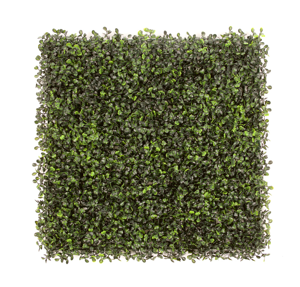 50cm x 50cm Boxwood Topiary Mat Hedging Panel - front view