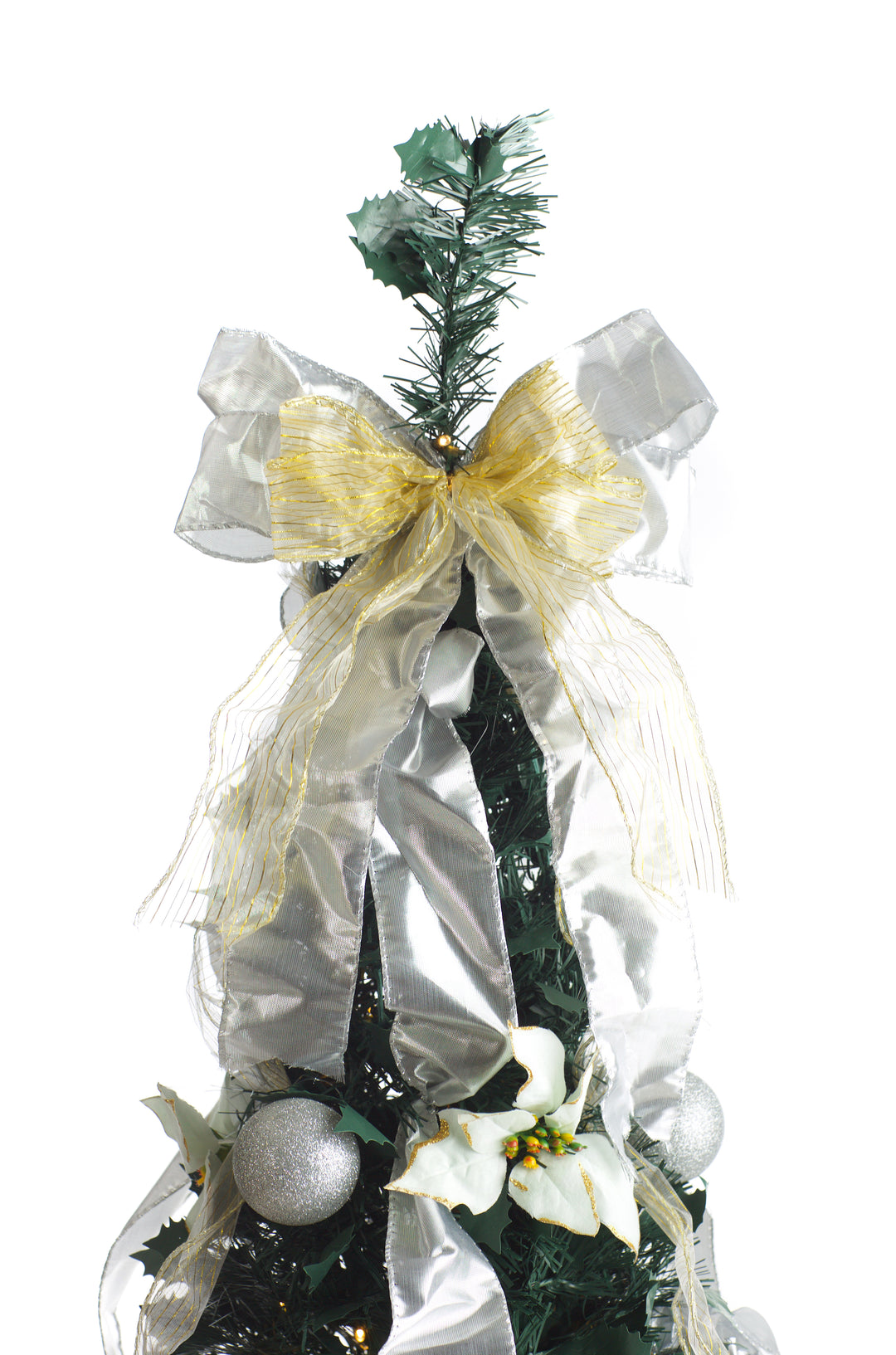 Best Artificial Mains Powered Pop-up 6ft Pre-Decorated Pre-Lit Christmas Trees