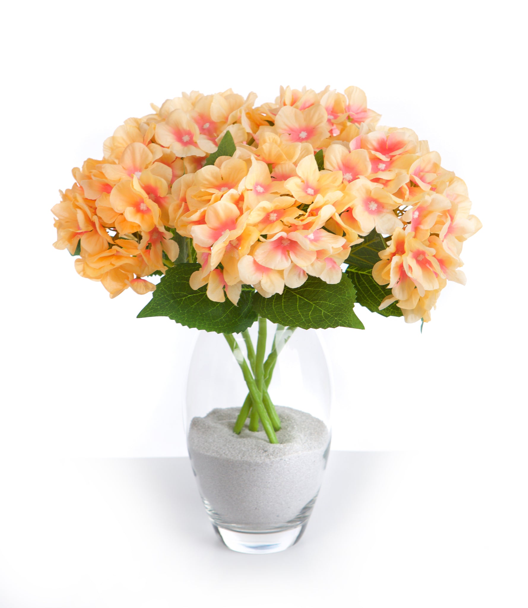 5 Single 35cm Hydrangea Flower Stems