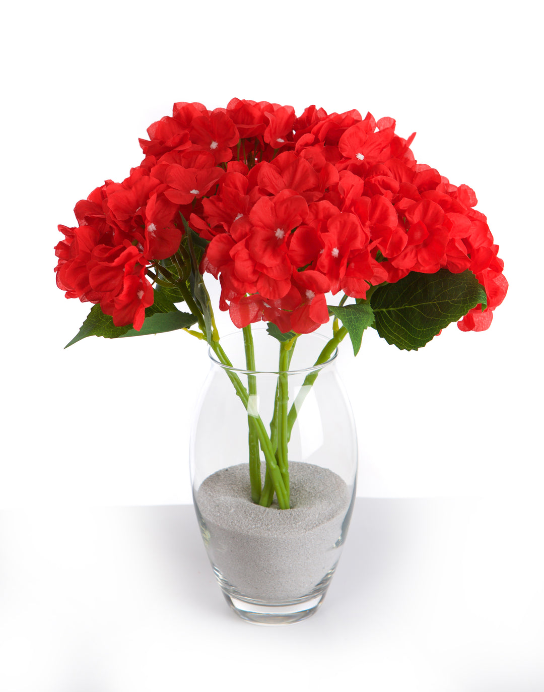 5 Single 35cm Hydrangea Flower Stems