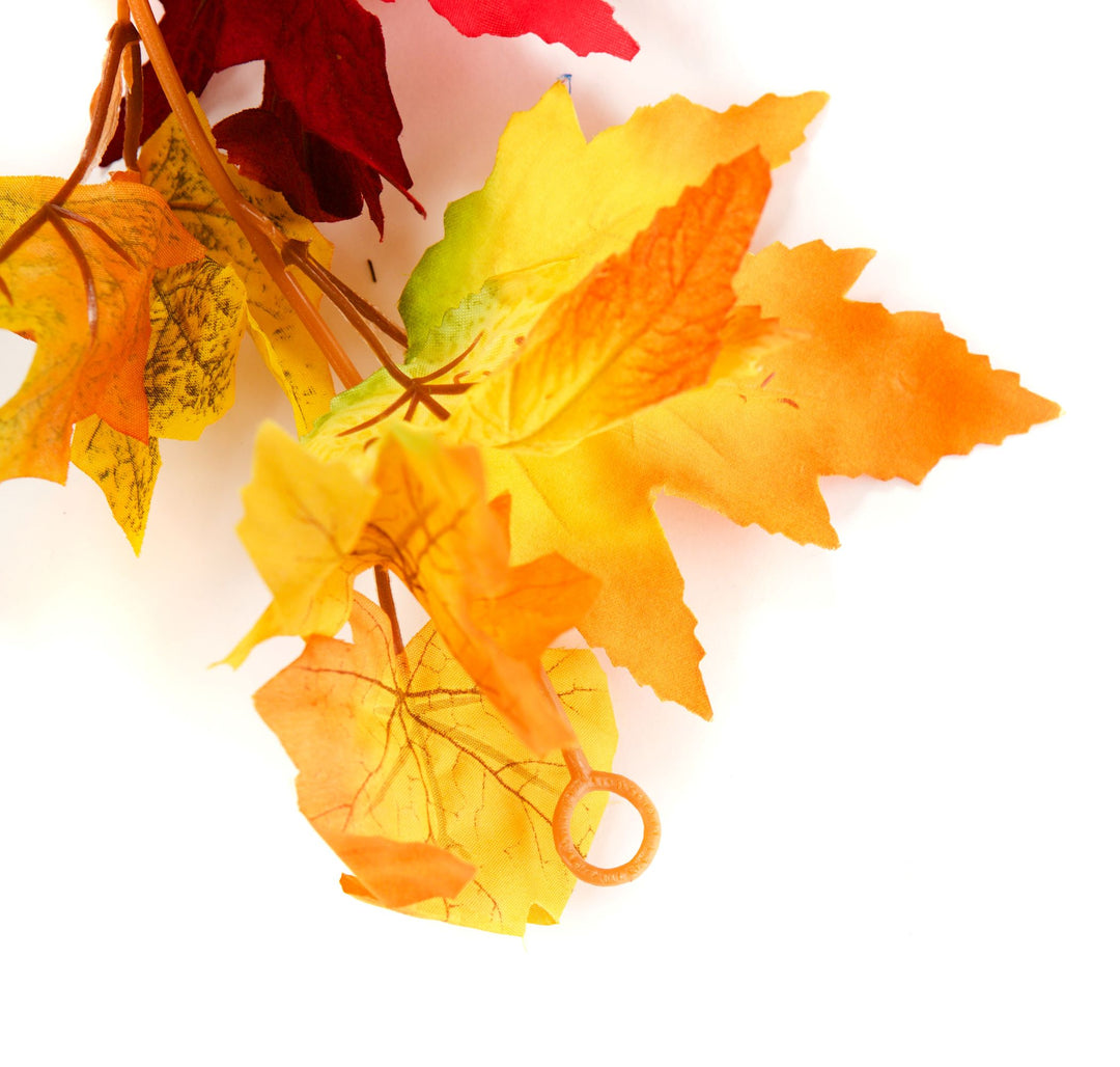 2 Best Artificial 170cm Large Maple Leaf Autumn Garlands