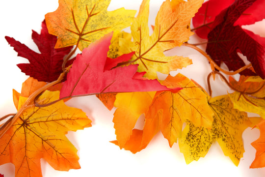 2 Best Artificial 170cm Large Maple Leaf Autumn Garlands