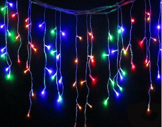 100 LED Outdoor Icicle String Lights