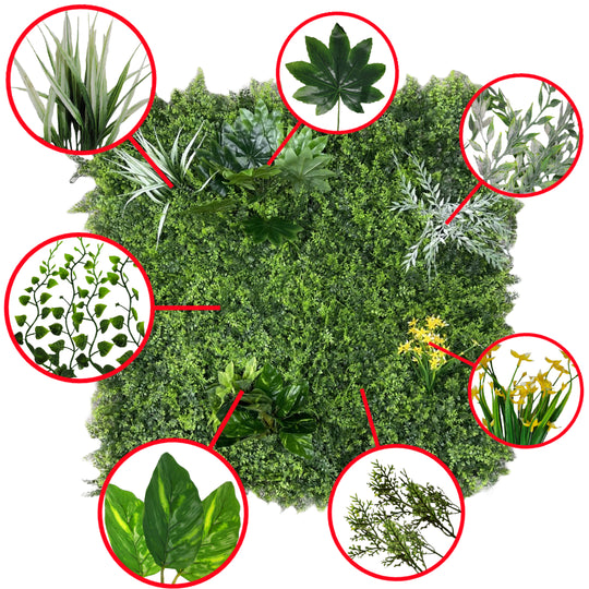 1m x 1m Living Wall Outdoor Indoor Mat - UV Stable