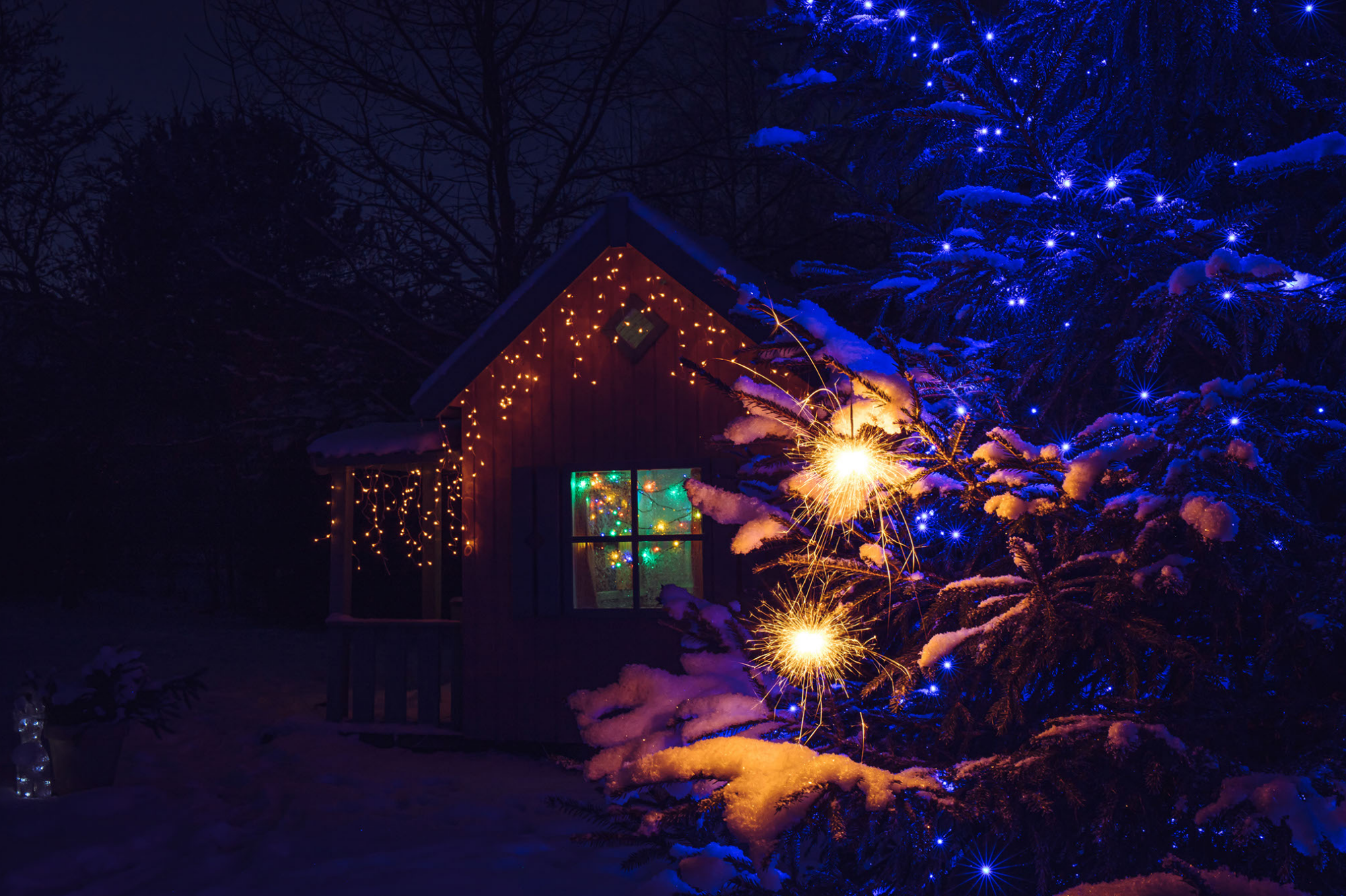 Connectable Outdoor Waterproof LED String Lights Best Artificial