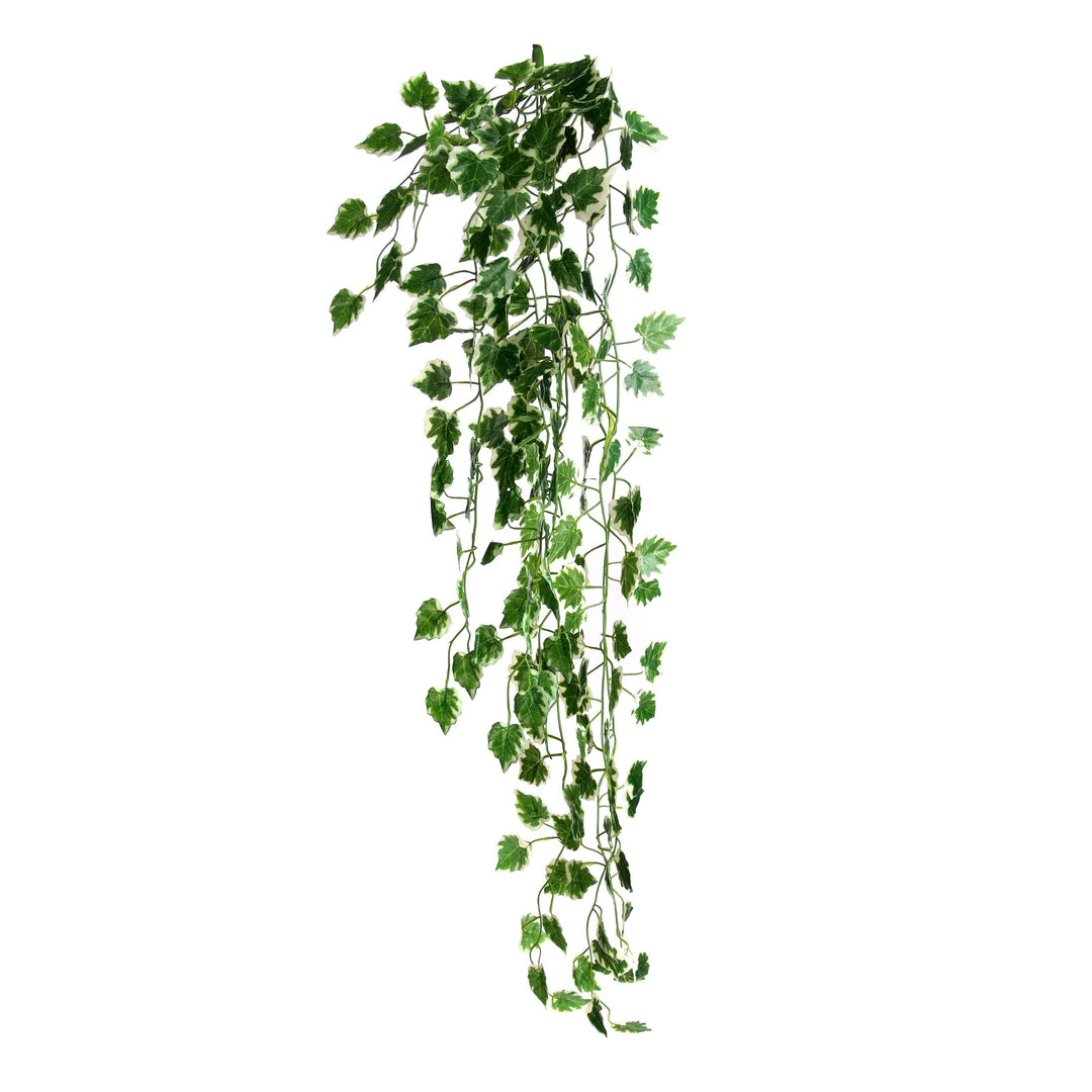 Best Artificial 100cm Variegated Grape Trailing Ivy Garland - TI01