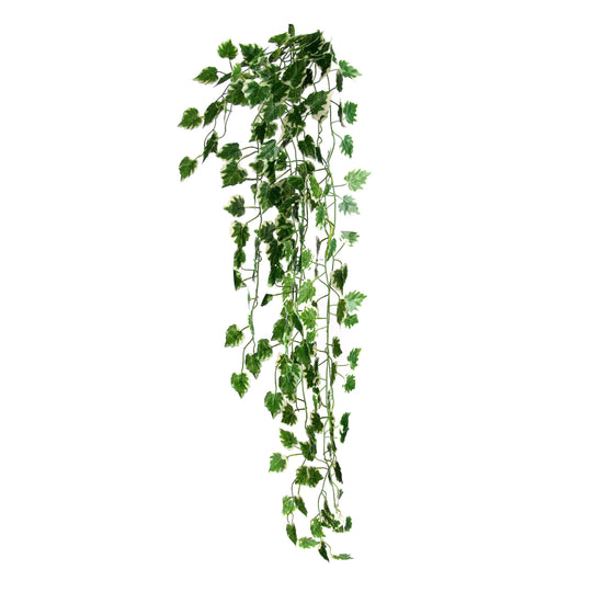 Best Artificial 100cm Variegated Grape Trailing Ivy Garland - TI01