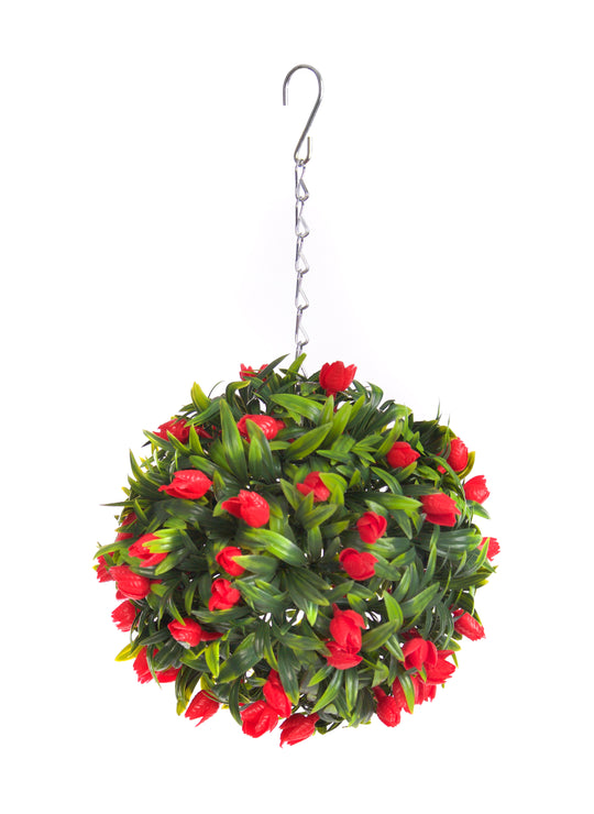 Best Artificial Red Tulip Flower Ball