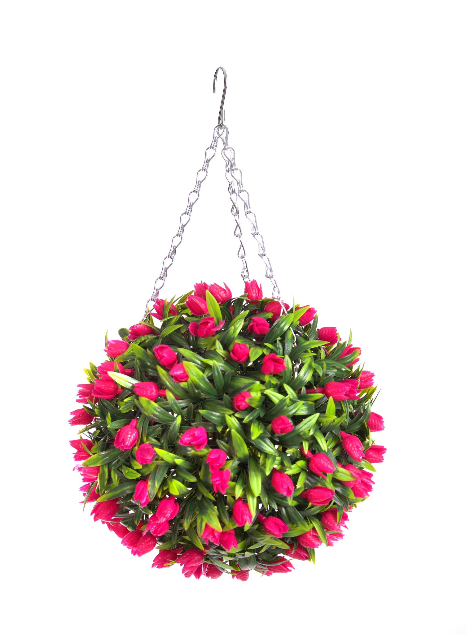 Best Artificial 28cm Pink Tulip Flower Ball