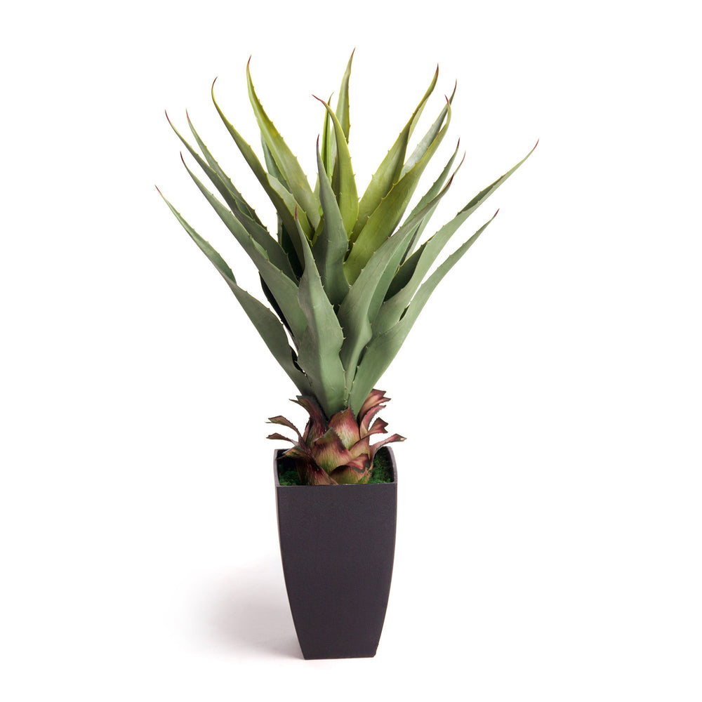 Best Artificial 2ft - 70cm Aloe Vera Plant - front view