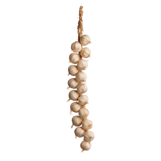 Large Best Artificial Garlic String 63cm 18 garlics