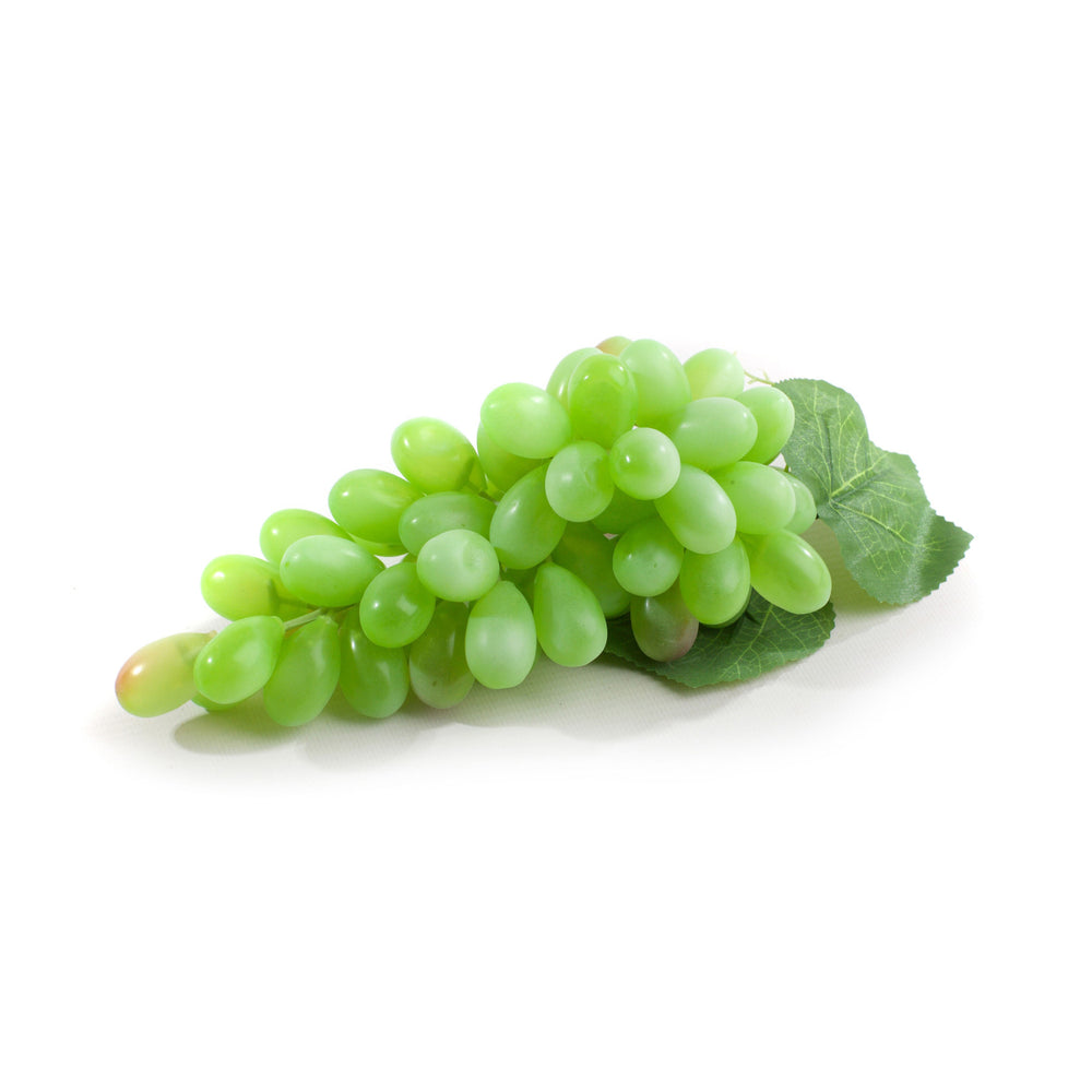 Large Bunch of Best Artificial Green Grapes - front view