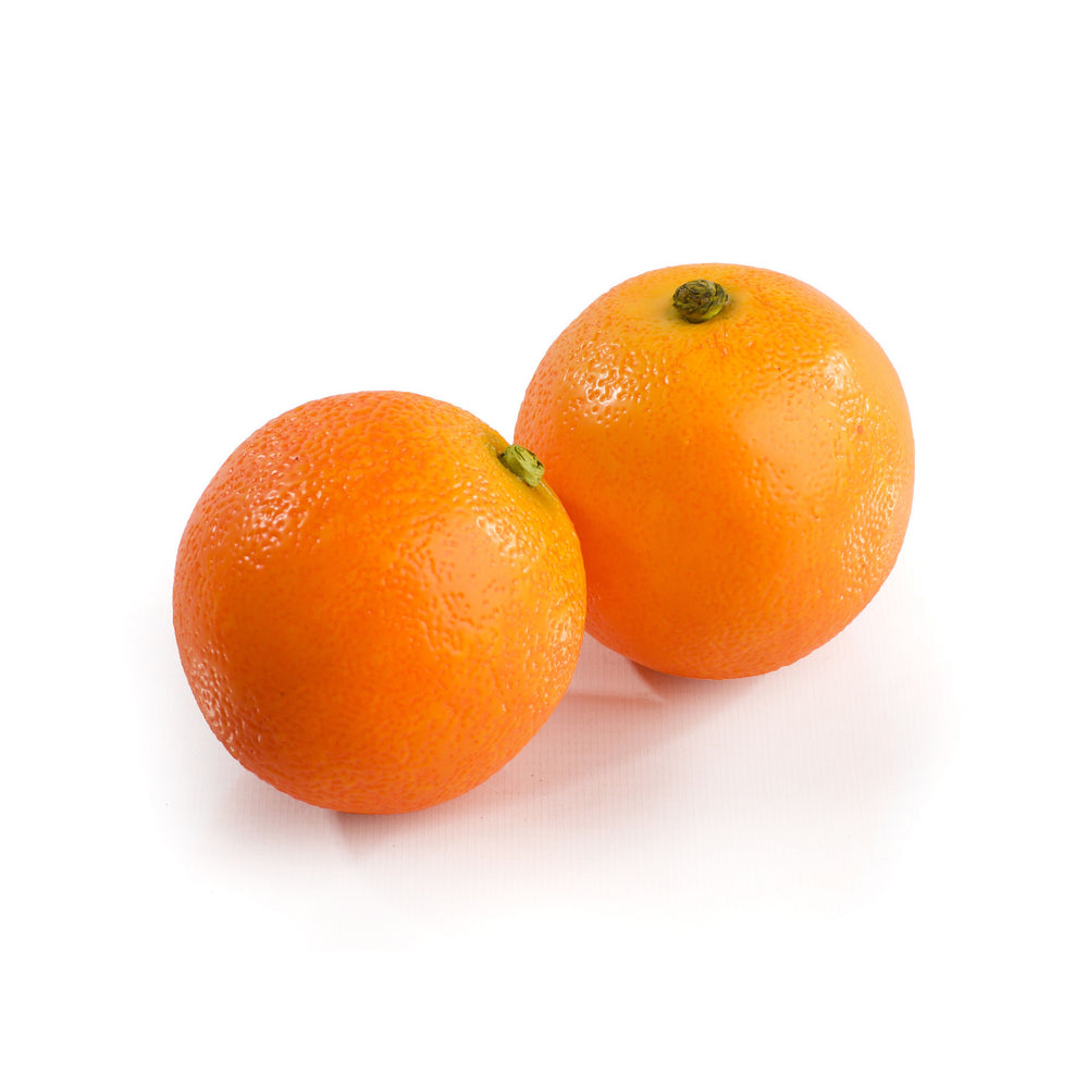 2 Best Artificial Oranges - front view