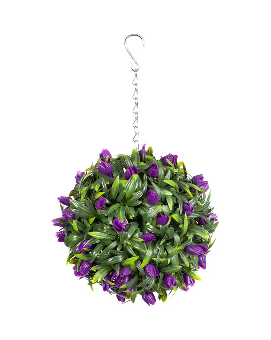 Best Artificial Purple Tulip Flower Ball