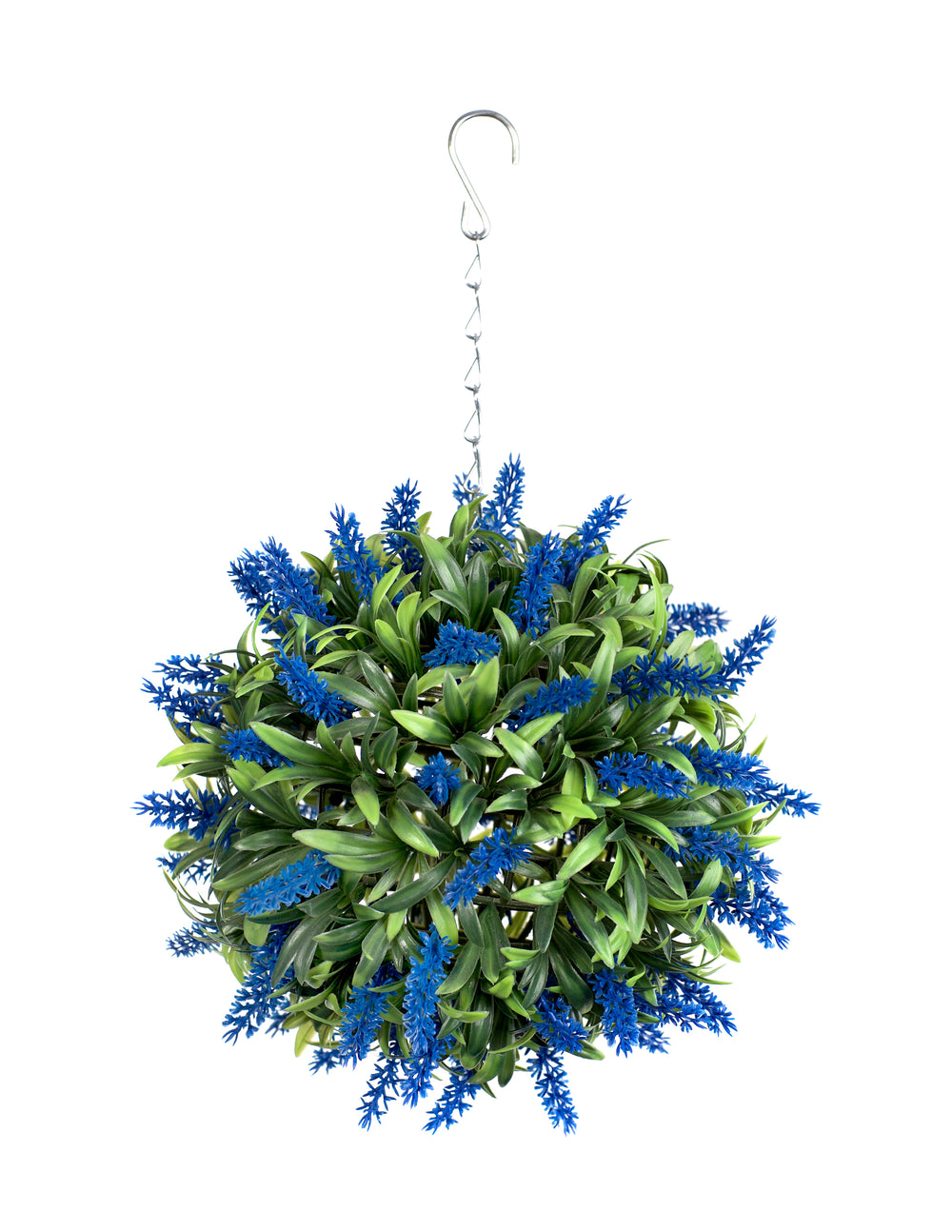 Best Artificial Blue Lush Lavender Flower Ball