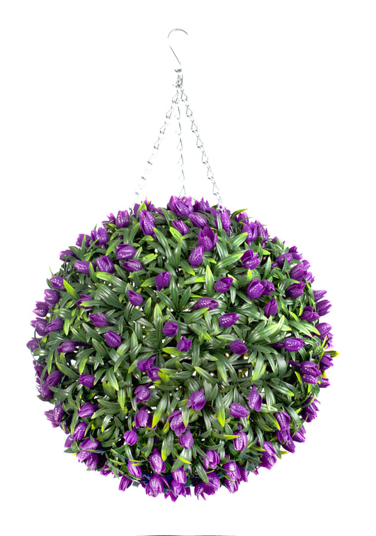 Best Artificial Purple Tulip Flower Ball