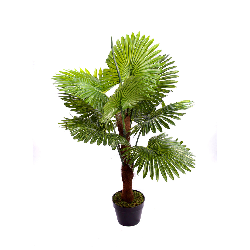 Best Artificial 3ft - 90cm Fan Palm Tree - front view
