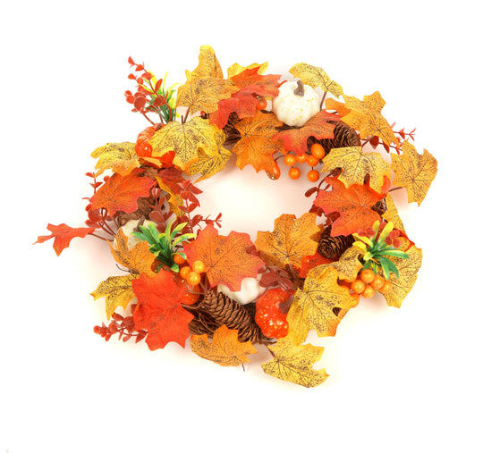 50cm Autumn Winter Halloween Wreath