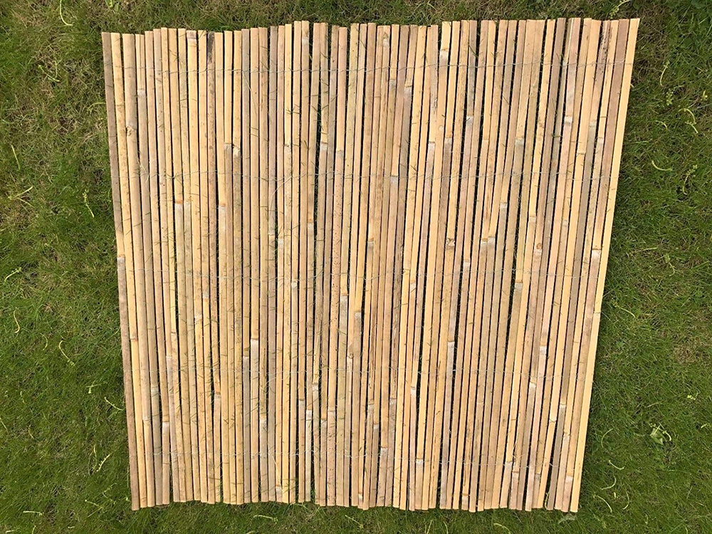 Bamboo Split Slat Fencing Screening Rolls for Garden Outdoor Privacy