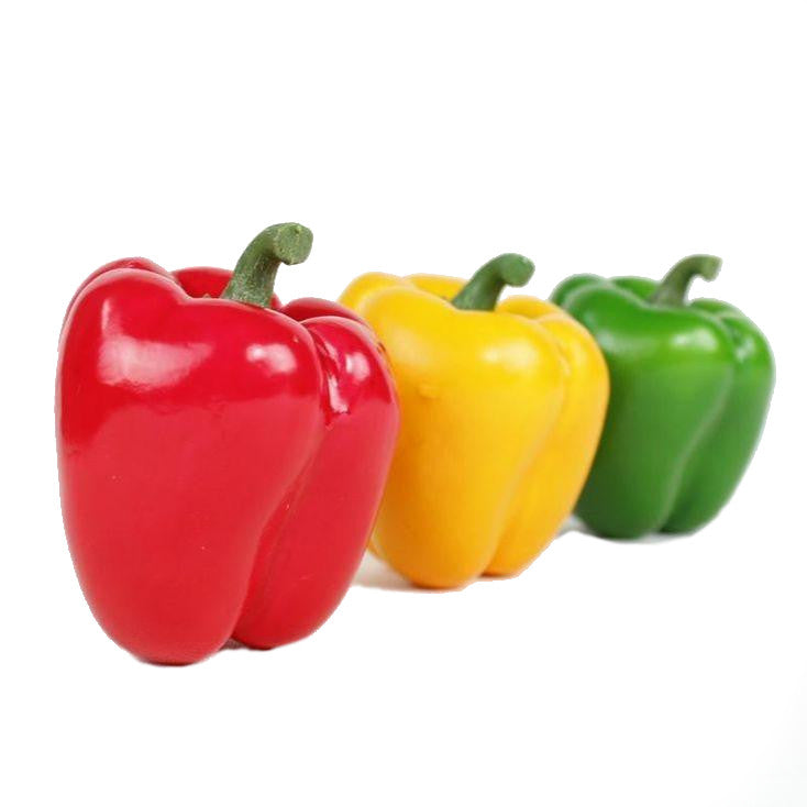 10cm Best Artificial Weighted Bell Peppers - front view