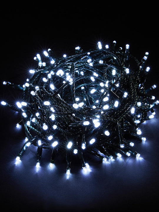Low Voltage Mains Powered LED Outdoor Waterproof String Lights with optional timer & memory