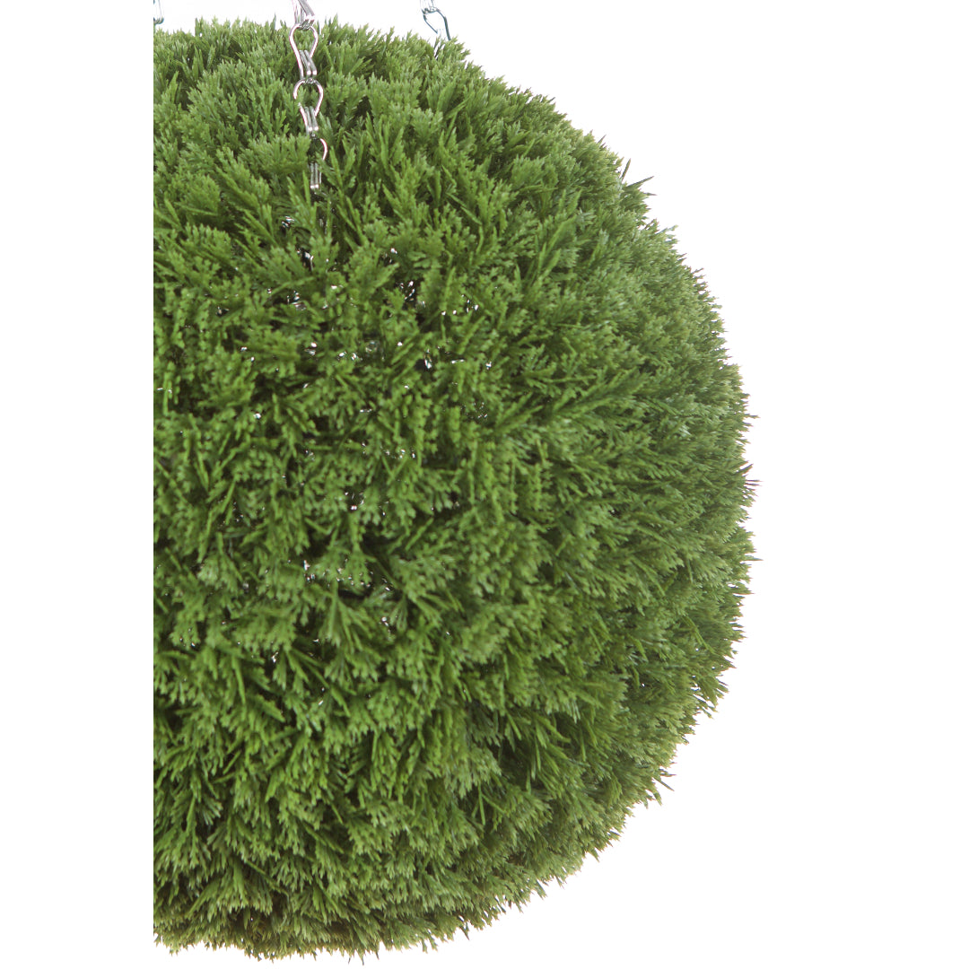 Best Artificial 36cm Conifer Topiary Grass Ball