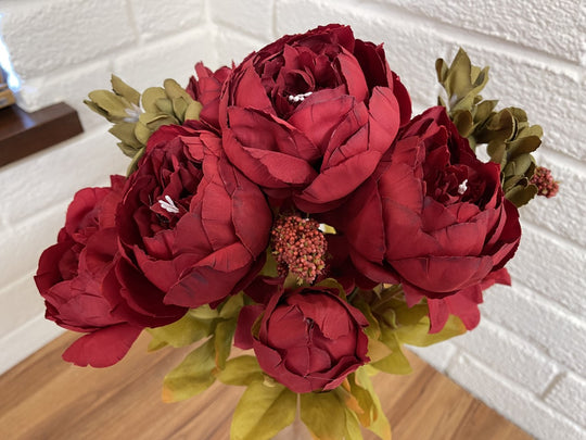Best Artificial Vintage Peony Spray