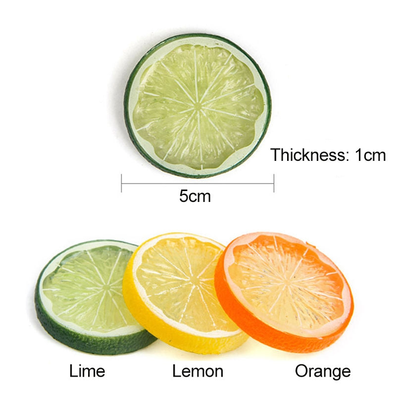 15 Best Artificial Fruit Slices Orange, Lemon, Lime