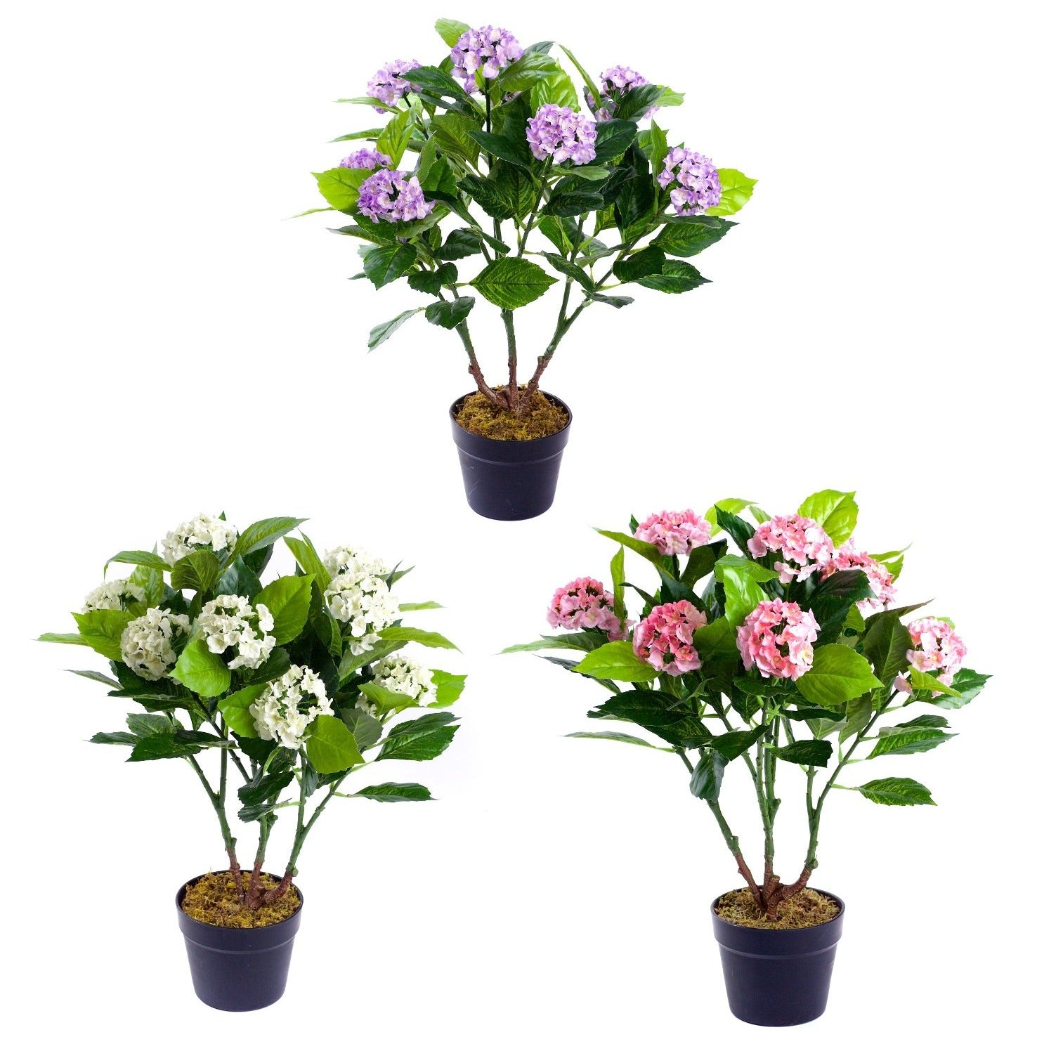 Best Artificial 2ft - 65cm Hydrangea Plant