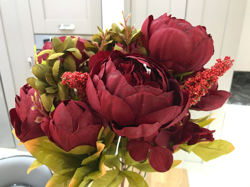 Best Artificial Vintage Peony Spray