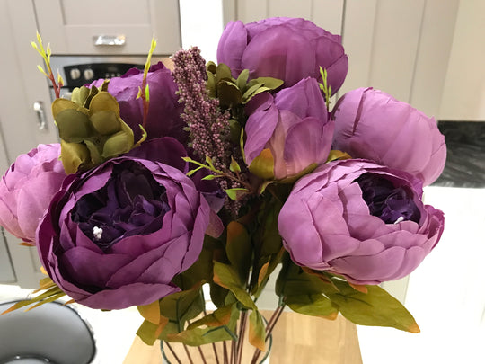 Best Artificial Vintage Peony Spray