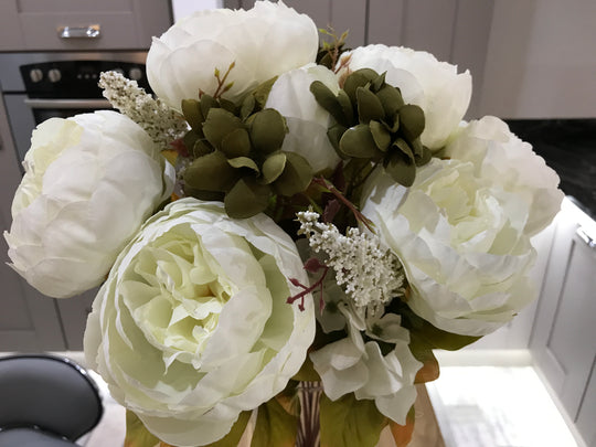 Best Artificial Vintage Peony Spray