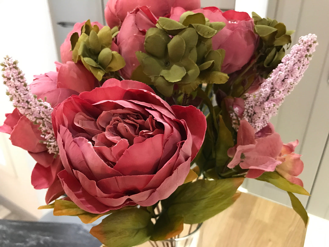 Best Artificial Vintage Peony Spray